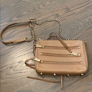 Rebecca Minkoff 5-Zip Mini Crossbody